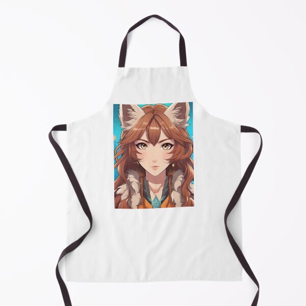 Item preview, Anime Portrait Of A Wolf-Girl designed and sold by JoyPhotoArt.