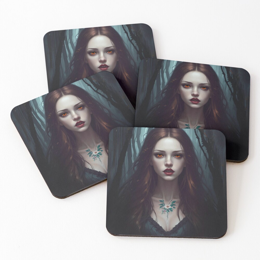 Item preview, Coasters (Set of 4) designed and sold by EnticingAI.