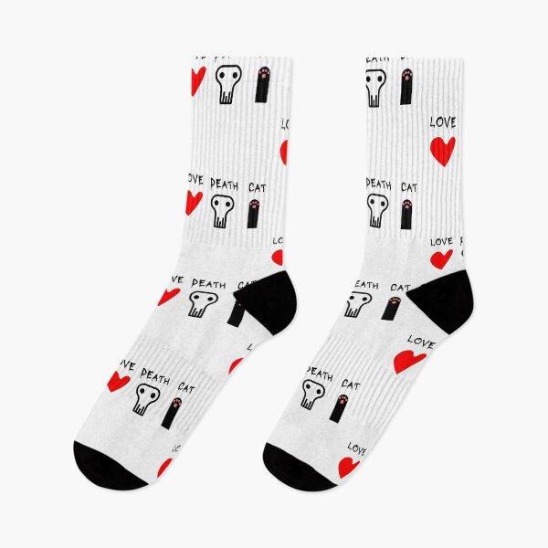 Item preview, Love Death and Cat, Adorable Combination  designed and sold by cutenesss.