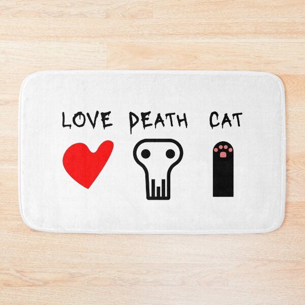Item preview, Love Death and Cat, Adorable Combination  designed and sold by cutenesss.