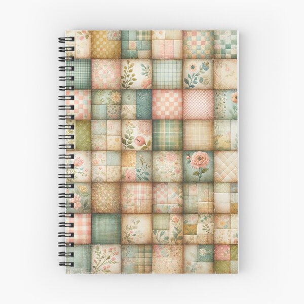 Item preview, Spring Inspired Patchwork Quilt Pattern designed and sold by PinUpPizzazz.
