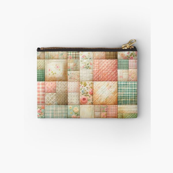Item preview, Spring Colored Patchwork Quilt Pattern designed and sold by PinUpPizzazz.