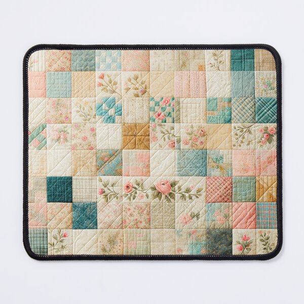 Item preview, Spring Colored Patchwork Quilt Pattern designed and sold by PinUpPizzazz.