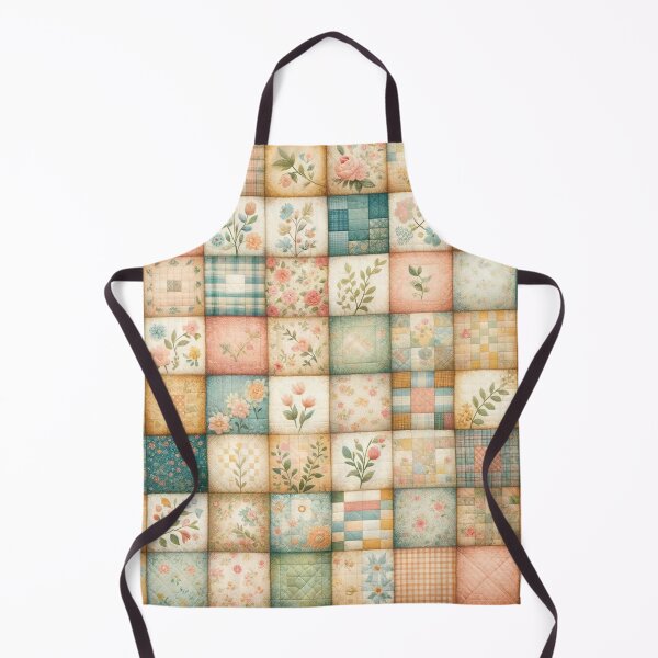 Item preview, Spring Inspired Patchwork Quilt Pattern designed and sold by PinUpPizzazz.