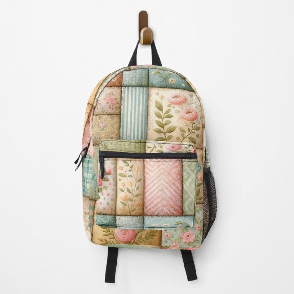 Item preview, Spring Patchwork Quilt Pattern designed and sold by PinUpPizzazz.