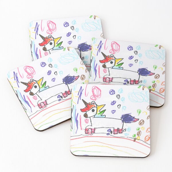 Item preview, Rainbow Unicorn  designed and sold by EsClaire Shi.