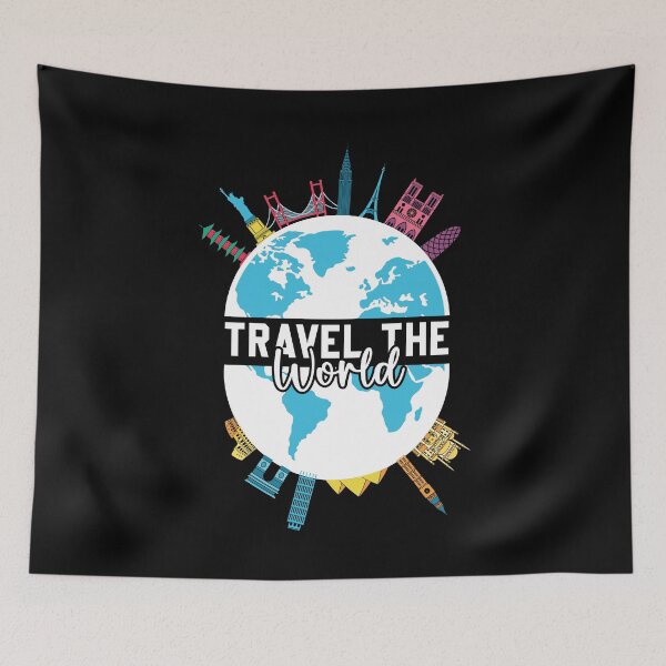 Item preview, Travel The World Meme Top 10 World Sight designed and sold by ArabCorner.