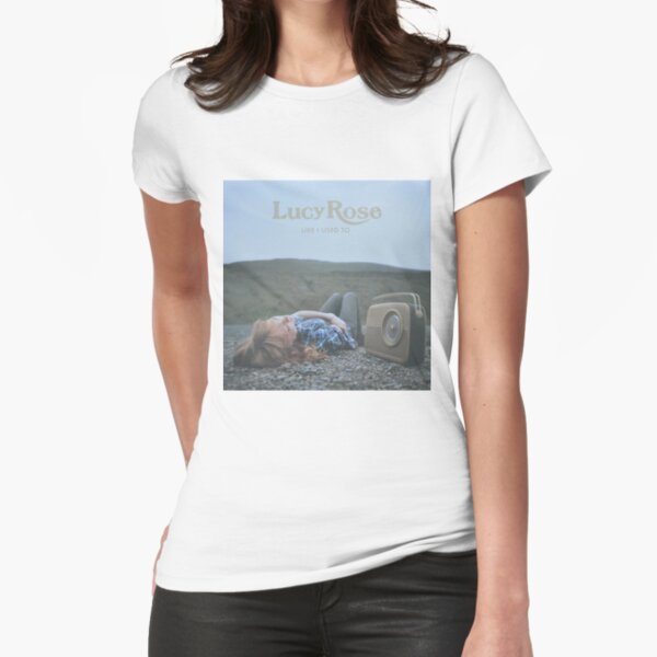 Lucy Rose - like i used to LP Sleeve artwork Fan art Fitted T-Shirt