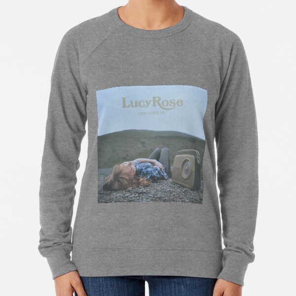 Lucy Rose - like i used to LP Sleeve artwork Fan art Lightweight Sweatshirt