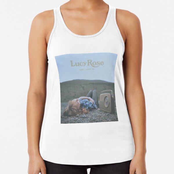 Lucy Rose - like i used to LP Sleeve artwork Fan art Racerback Tank Top