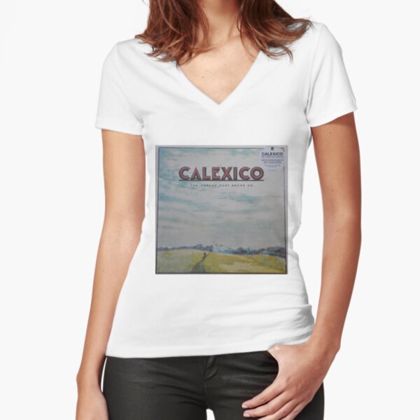 Calexico - The thread that keeps us LP Sleeve artwork Fan art Fitted V-Neck T-Shirt