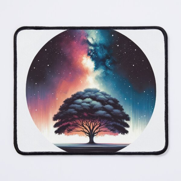 Item preview, Starry Night Over Solitary Tree designed and sold by SunkenCost.