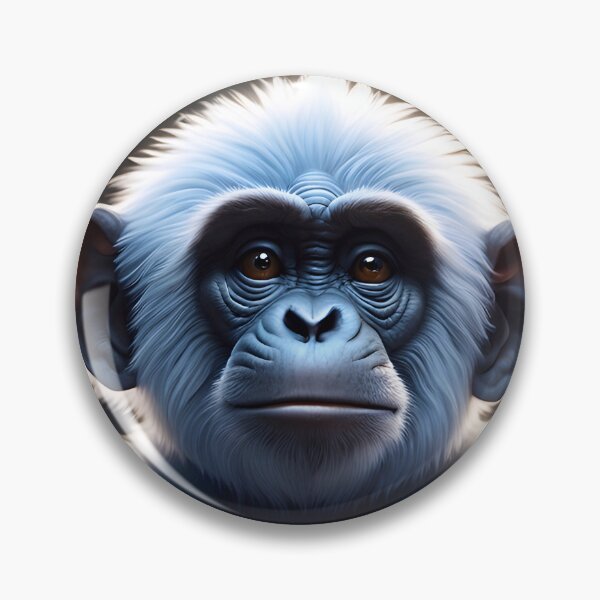 Artikelvorschau, Cute Blue Cosmic Chimpanzee entworfen und verkauft von TheArtOfPat.