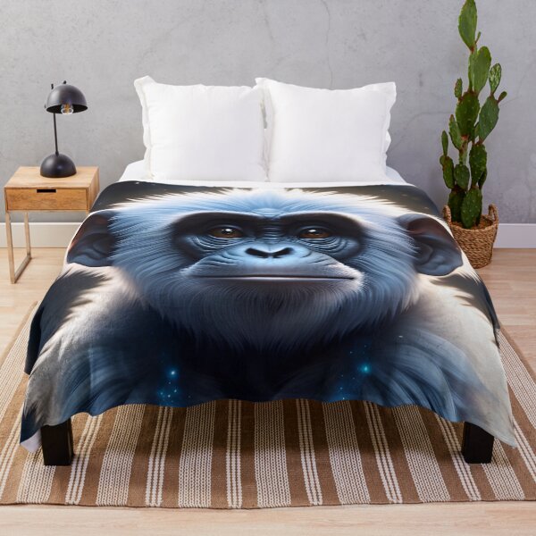 Item preview, Cute Blue Cosmic Chimpanzee designed and sold by TheArtOfPat.