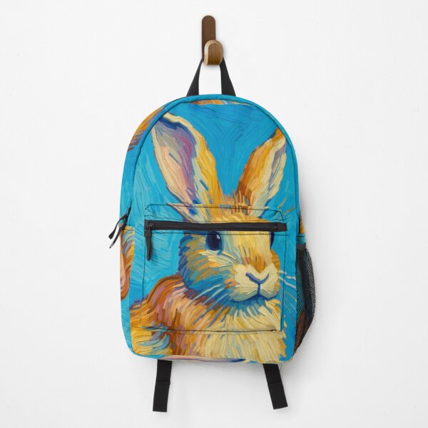 Item preview, Vintage Style Bunny Oil Painting designed and sold by Star-Fragment.