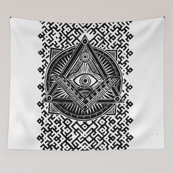 Item preview, The sign of the Masons. In god we trust designed and sold by Vasiliy Pimenov.