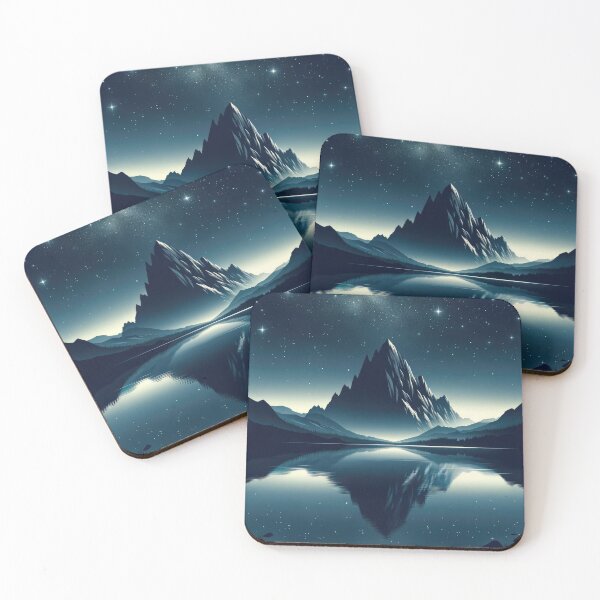 Item preview, Mystical Mountain Night Reflection designed and sold by SunkenCost.