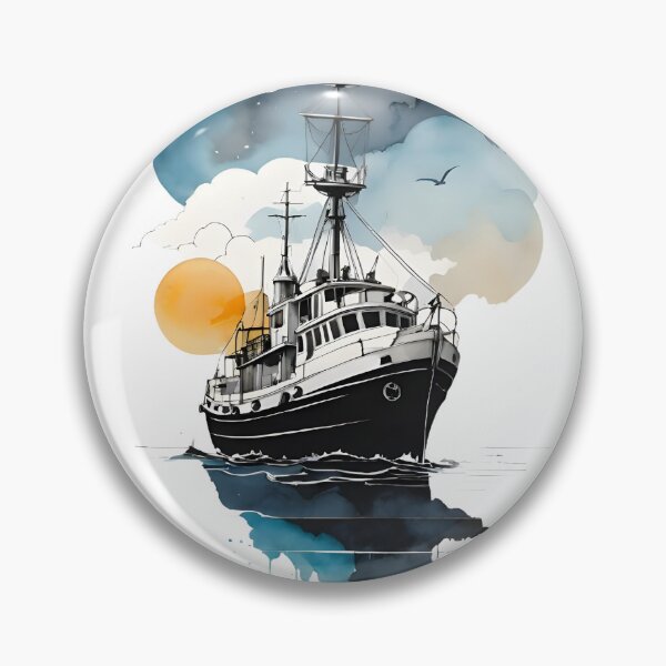 Item preview, Watercolor Sailboats Clipart, cute nautical ocean sailing clip art, Cruising Ship Clipart  designed and sold by Asapusri.