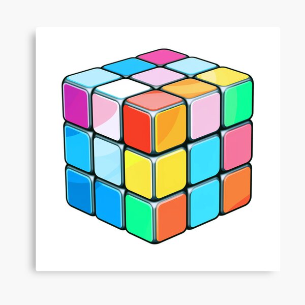 Line Art Cubes Rubik's Cube Women's Underwear Panties - Cool Cube