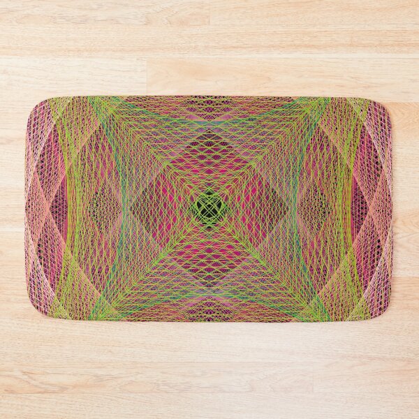 Item preview, Rectangular Pattern #5 Morph C [17453-GreensPinks-BB] designed and sold by LottMultimedia.