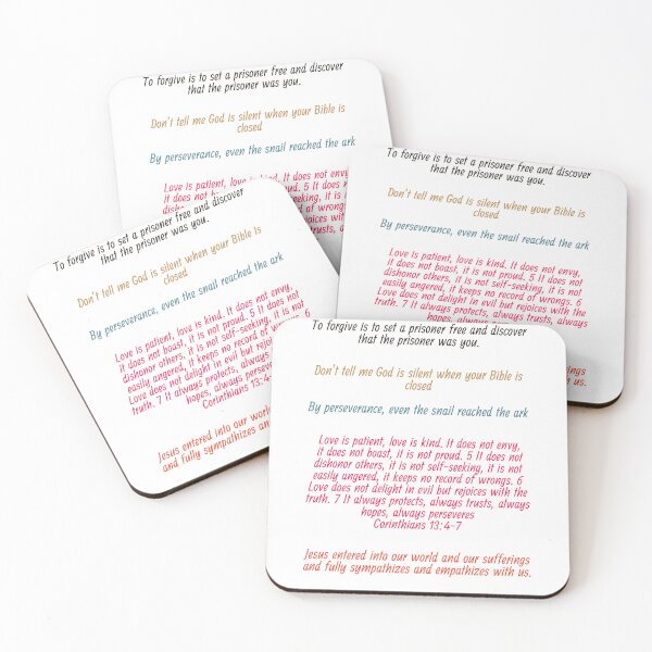 Item preview, Short Christian Quotes Sticker Set designed and sold by Designsleashed.