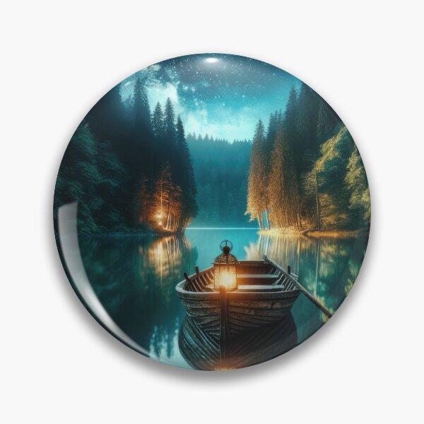 Artikelvorschau, Mystische Nacht am Serene Lake entworfen und verkauft von SunkenCost.