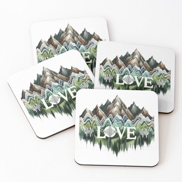 Item preview, Echoing Love in the Mountains designed and sold by KNAA.
