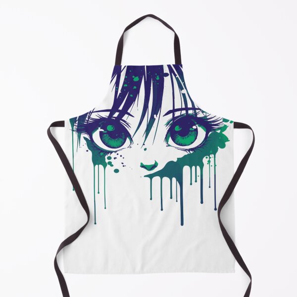 Item preview, Manga Eyes - Green and Purple designed and sold by KapowStickers.