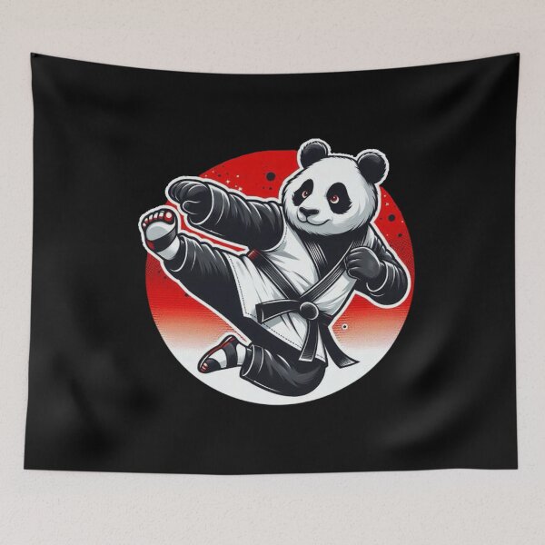 Artikelvorschau, Kampfkunst-Panda entworfen und verkauft von Myra365Art.