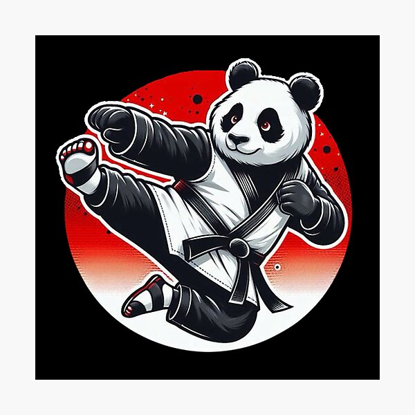 Artikel-Vorschau von Kampfkunst-Panda, designt und verkauft von FineArtsPro.