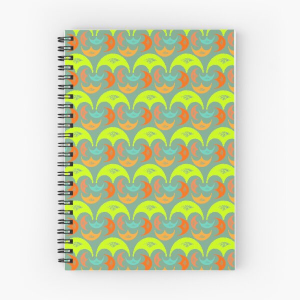 Item preview, Bright Colored Half Moon Seamless Pattern  designed and sold by LZenDesigns.