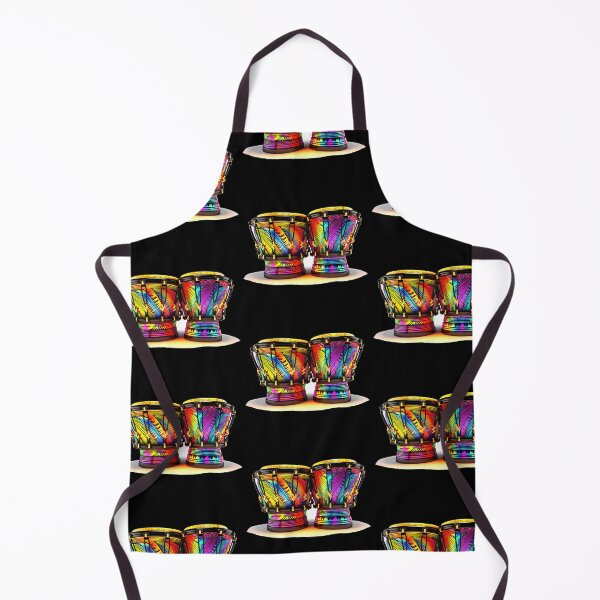 Item preview, African Drum Art in Neon Colors designed and sold by MugsNstuff Live Love Create!.