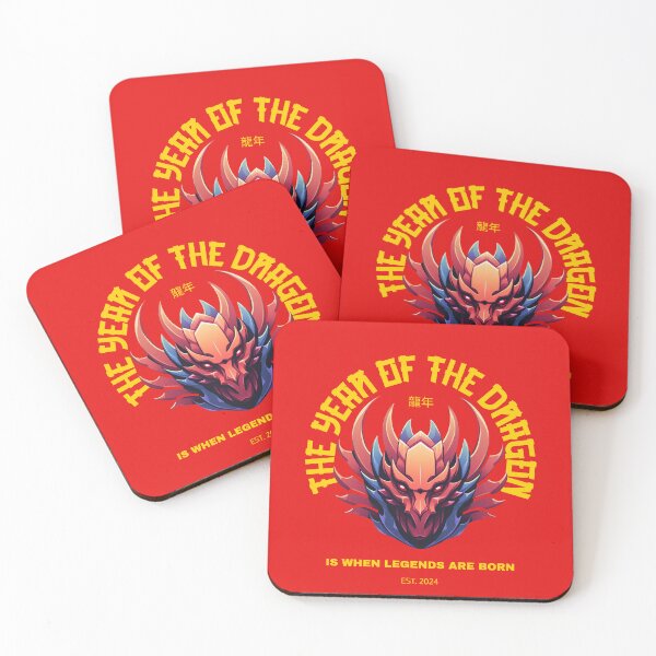 Item preview, Year Of The Dragon 2024 龍年 Chinese Lunar New Year Chinese Zodiac Feng Shui designed and sold by GraTEEtude.