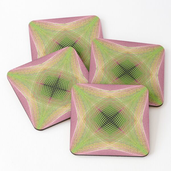 Item preview, Rectangular Pattern #5 Morph C [11946-GreensPinks-BB] designed and sold by LottMultimedia.