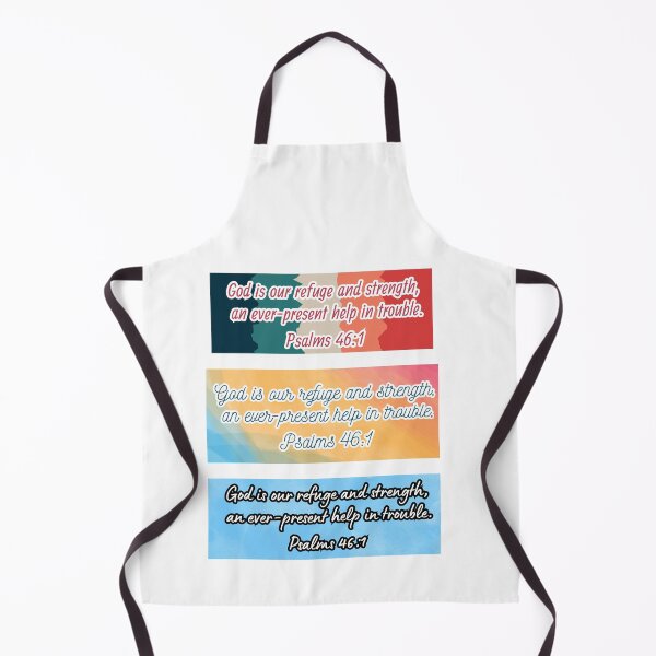 Item preview, Psalm 46 1 Bible Verse Sticker Set / T Shirt designed and sold by Designsleashed.