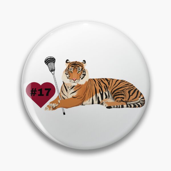 Item preview, Tiger Lacrosse #17 BLL designed and sold by cmd-art.