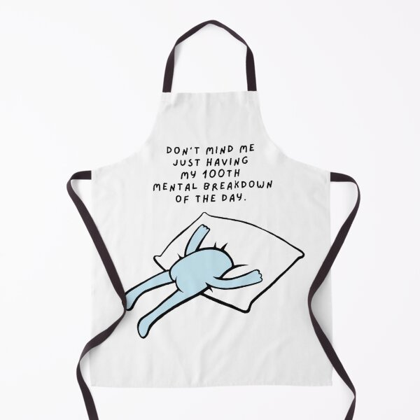 Item preview, Little Emotional Blue Dude “Don’t mind me just having my 100th mental breakdown of the day” designed and sold by CaitlynConnor.