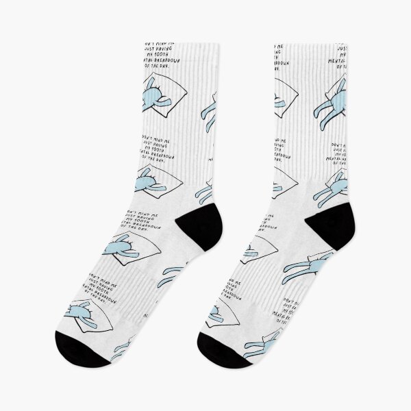 Item preview, Little Emotional Blue Dude “Don’t mind me just having my 100th mental breakdown of the day” designed and sold by CaitlynConnor.