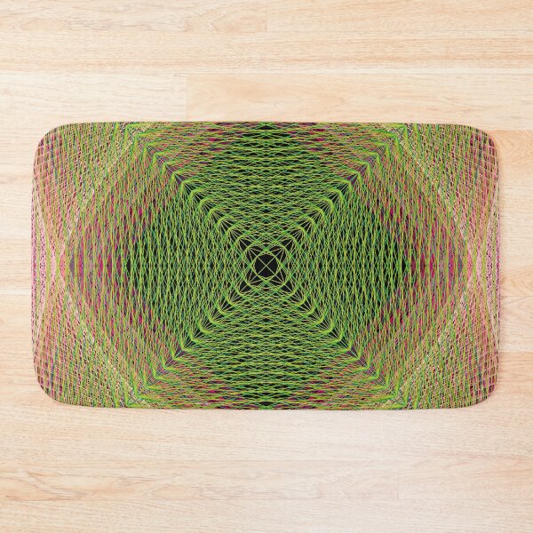 Item preview, Rectangular Pattern #5 Morph C [12196-GreensPinks-BB] designed and sold by LottMultimedia.