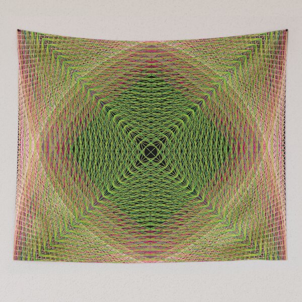 Item preview, Rectangular Pattern #5 Morph C [12196-GreensPinks-BB] designed and sold by LottMultimedia.