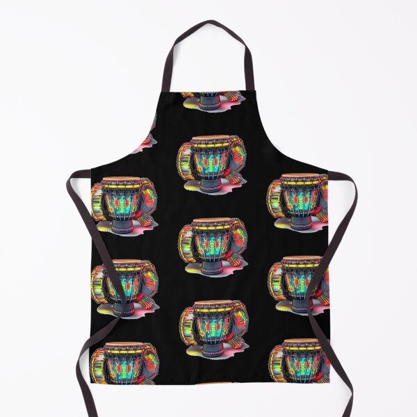 Item preview, African Drum Art in Neon Colors (Series 2) designed and sold by MugsNstuff Live Love Create!.