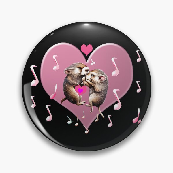 Item preview, Adorable coypus in love designed and sold by Artbellachi.