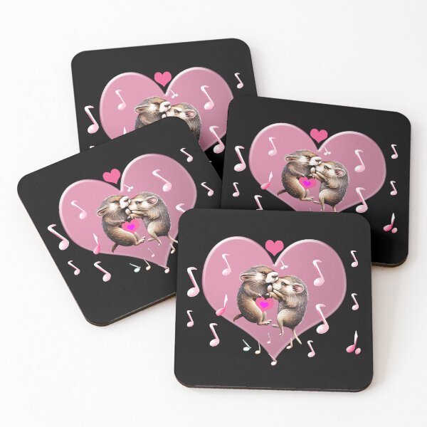 Item preview, Adorable coypus in love designed and sold by Artbellachi.
