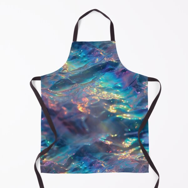 Item preview, Sparkling Blue Rainbow Waves designed and sold by dinaaaaaah.