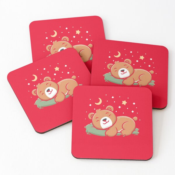 Item preview, cute bear sleepy designed and sold by SabyDigitalArt.