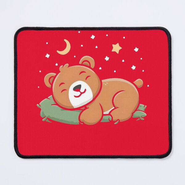 Item preview, cute bear sleepy designed and sold by SabyDigitalArt.