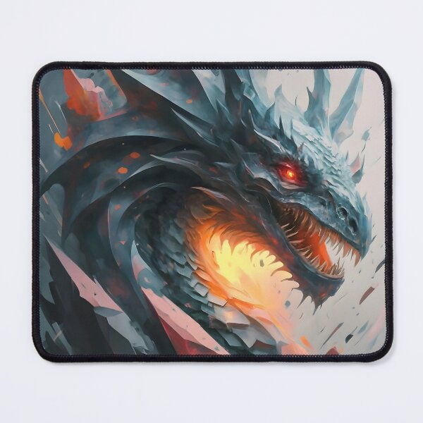 Item preview, Shardstorm Fury, Geometric Dragon Art designed and sold by DragonRealms.