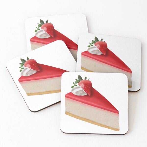 Item preview, Strawberry cheesecake designed and sold by CleverCrafteuse.