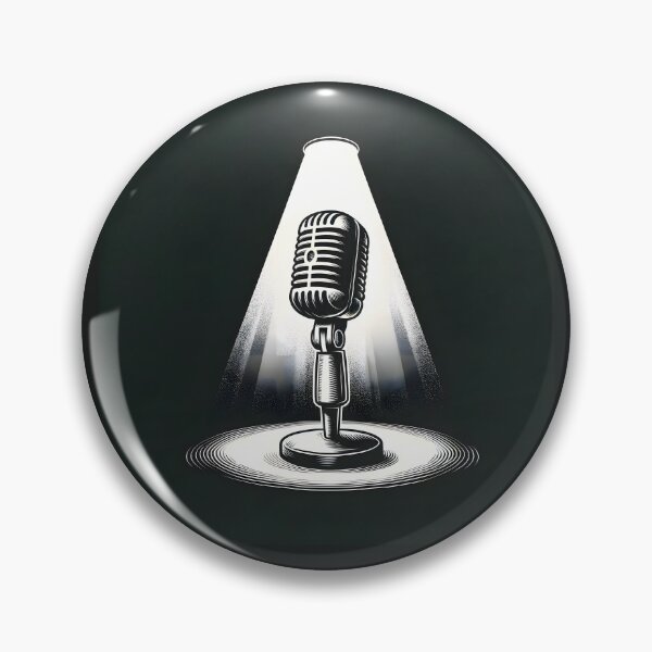 Item preview, Singin' in the Spotlight - Vintage Microphone designed and sold by Melodic-Designs.