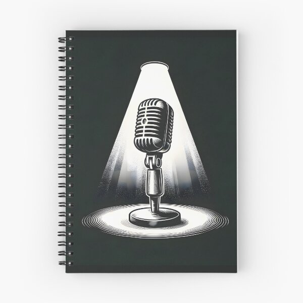 Item preview, Singin' in the Spotlight - Vintage Microphone designed and sold by Melodic-Designs.